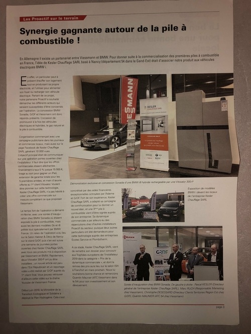 Kesler chauffage Nancy BMW VIESSMANN